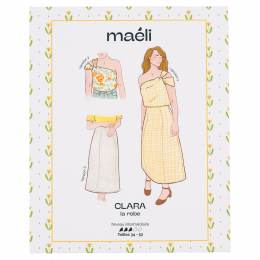 Patron Ma&eacute;li Paris robe clara t34/52 - 201