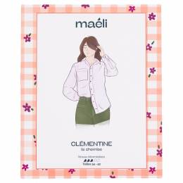 Patron Maéli Paris chemise Clémentine t34/48 - 201