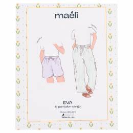 Patron Maéli Paris pantalon cargo Éva t34/52 - 201