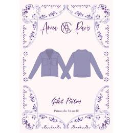 Patron Ancea Paris gilet pietro - 211