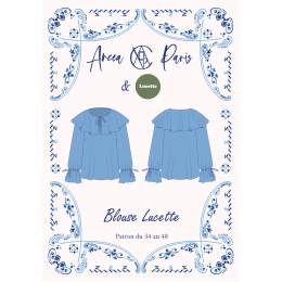 Patron Ancea Paris blouse lucette - 211