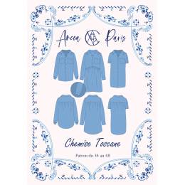 Patron Ancea Paris chemise toscane - 211