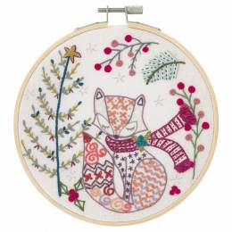 Madame renard - kit à broder - 215