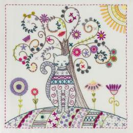 Mon arbre de vie - pochette kit broderie - 215