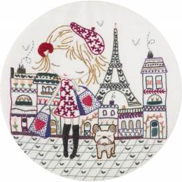 Kit à broder - shopping à Paris - 215