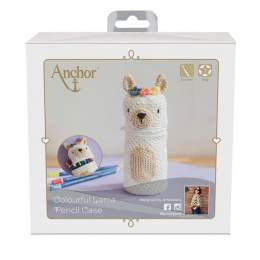 Kit crochet Anchor® trousse crayons lama - 242