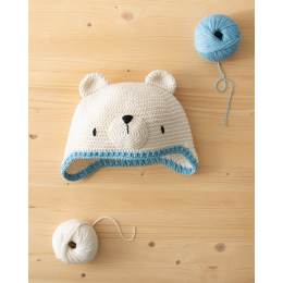 Kit crochet Anchor® bonnet ours - 242