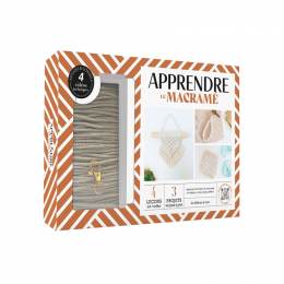 Coffret apprendre le macramé - 254