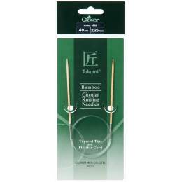 Aiguille circulaire bambou Clover Takumi® 40cm n° 2,25 - 256