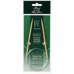 Aiguille circulaire bambou Clover Takumi® 120cm n° 3,75 - 256