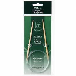 Aiguille circulaire bambou Clover Takumi® 120cm n° 4 - 256