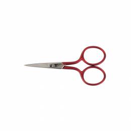 Ciseaux broderie manches rouge soft touch 9cm