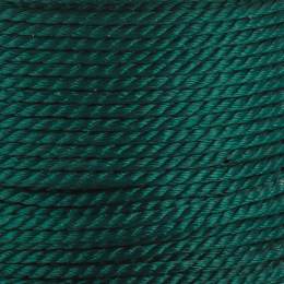 Cordon torsad&eacute; rayonne 2mm vert - 269