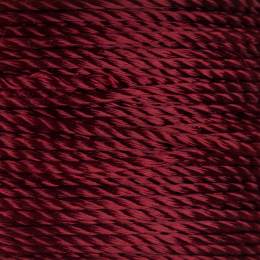 Cordon torsad&eacute; rayonne 1mm bordx - 269