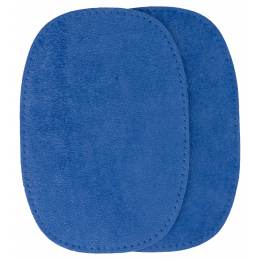 Coudes imitation daim gm bleu - 270