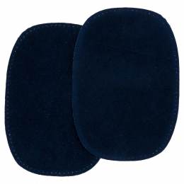 Coudes &agrave; coudre imitation daim gm marine - 270