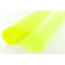 Tissu cristal transparent jaune 0,60 mm - 283