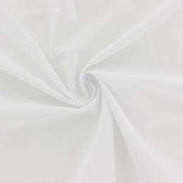 Tissu voile de coton blanc - 283