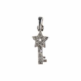 Charms clef avec strass 1,5 cm - 307