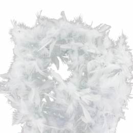 Boa moyen plumes déchirées 1,90m gris - 319