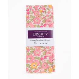 Coupon tissu Liberty Fabrics Tana Lawn&reg; betsy metallic 35 cm - 34