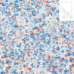 Coupon tissu Liberty Tana Lawn sun speckle 305 cm - 34