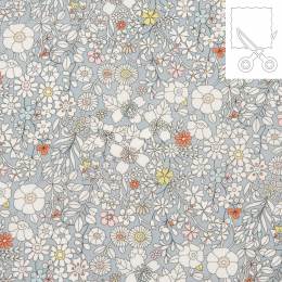 Coupon tissu Liberty Tana Lawn june's meadow 200 cm - 34