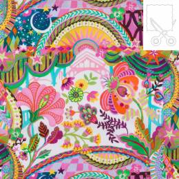Coupon tissu Liberty Tana Lawn the liberty 80 cm - 34