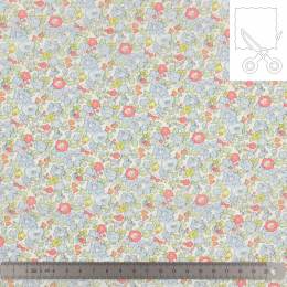 Coupon tissu Liberty Tana Lawn new betsy 120 cm - 34