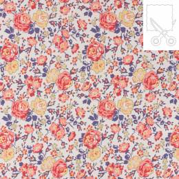 Coupon tissu Liberty Tana Lawn new felicite 80 cm - 34