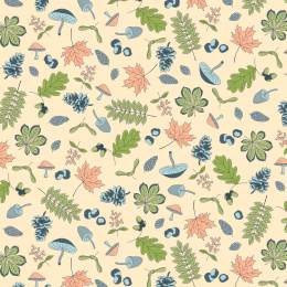 Tissu Liberty Fabrics Patch Woodland walk - woodland forage - 34