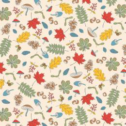 Tissu Liberty Fabrics Patch Woodland walk - woodland forage - 34