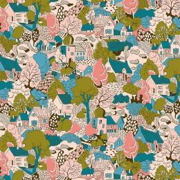 Tissu Liberty Fabrics patch London Parks Heath View - 34
