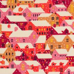Tissu Liberty Fabrics Patch snowy rooftops - 34