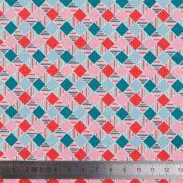 Tissu Liberty Fabrics patch london bouquet check - 34