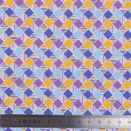 Tissu Liberty Fabrics patch london bouquet check - 34