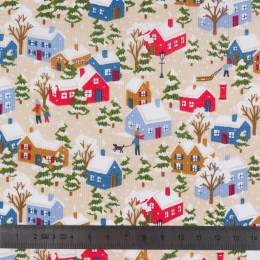 Tissu Liberty Fabrics Patch Festive Village - 34