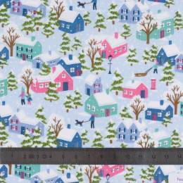 Tissu Liberty Fabrics Patch Festive Village - 34