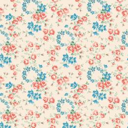 Tissu Liberty Fabrics Patch Palace Garden petal crown - 34