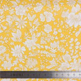 Tissu Liberty Fabrics patch emily blossom yellow grande laize - 34