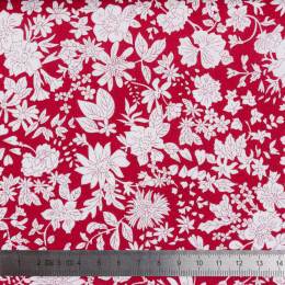 Tissu Liberty Fabrics patch emily blossom crimson grande laize - 34