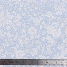 Tissu Liberty Fabrics patch emily blossom pale sky grande laize - 34