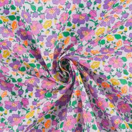 Tissu Liberty Fabrics Tana Lawn® Mrs Stoneley fluo - 34