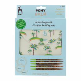 Pochette pony "palm" circulaires interchangeables - 346