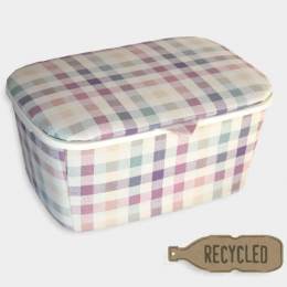 Boîte à couture en tissu recyclé - 367