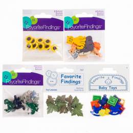 Assortiment de cartes de boutons - 399