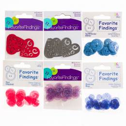 Assortiment de cartes de boutons - 399