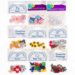 Assortiment de cartes de boutons - 399
