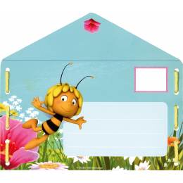 Kit carte à broder mdb invitation maya lot de 5 - 4