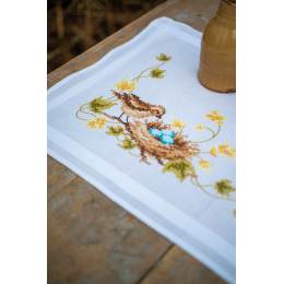 Kit chemin de table petit oiseau dans le nid - 4